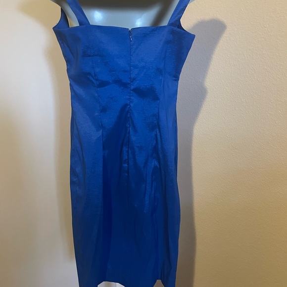 Pretty Blue Sz 6 Calvin Klein Dress - Picture 2 of 4
